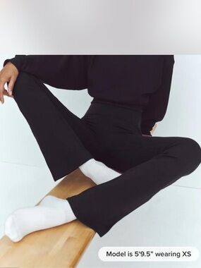 ALO Yoga Black Flare Leggings